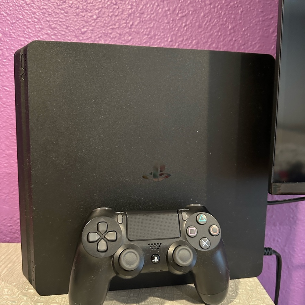 Sony Console with Controller - Black